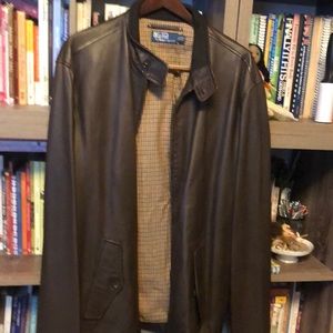 Polo lamb skin jacket it